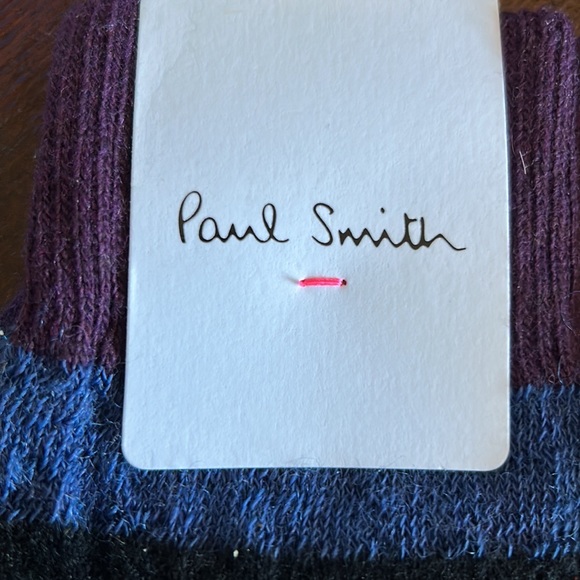 2 Pairs of PAUL SMITH Men’s or women’s Socks stripes NEW with gift bag - Picture 6 of 8